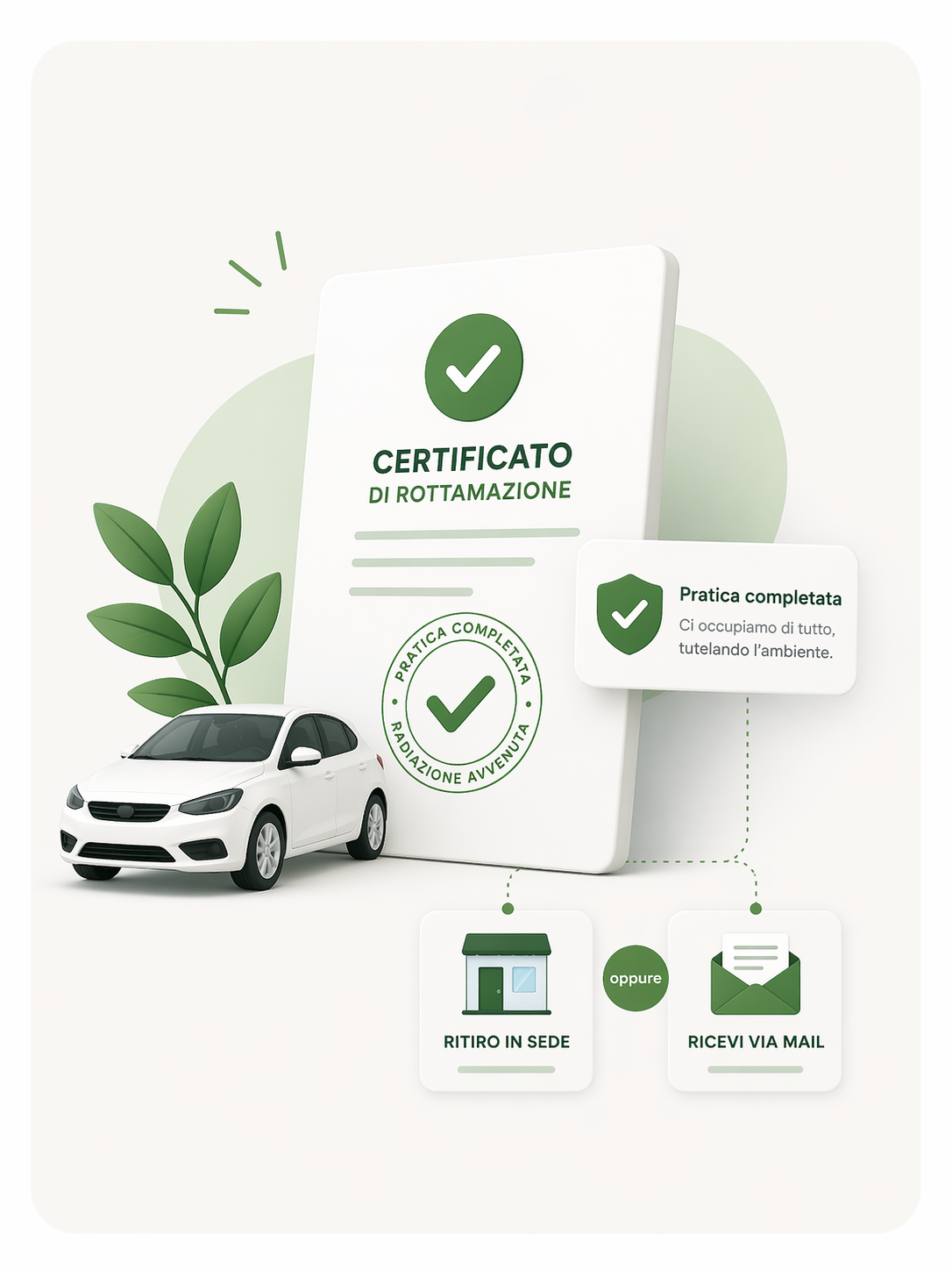 Step 3 - Certificato di rottamazione